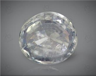 Natural White Sapphire Certified  2.53CTS-17239